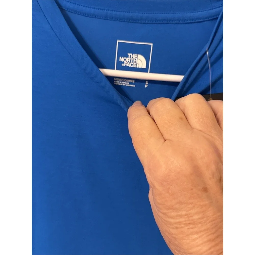 The North Face Men's Adventure Tee, Hero Blue, Small, New